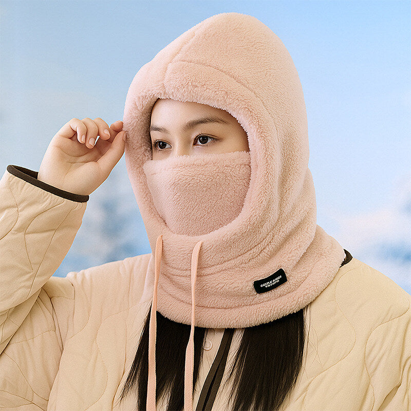 Cagoule de ski femme moumoute (photo 4)