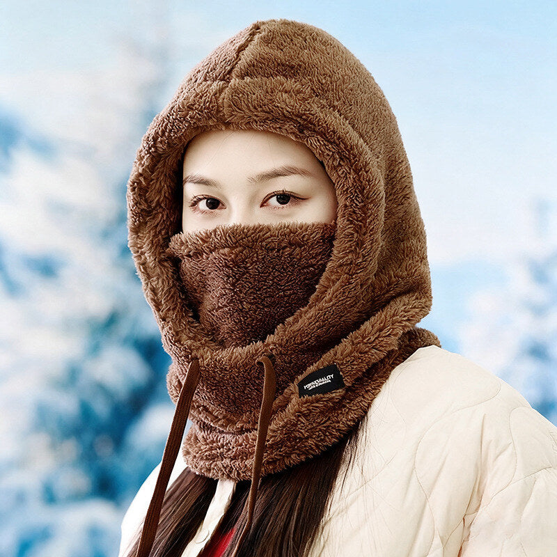 Cagoule de ski femme moumoute (photo 5)