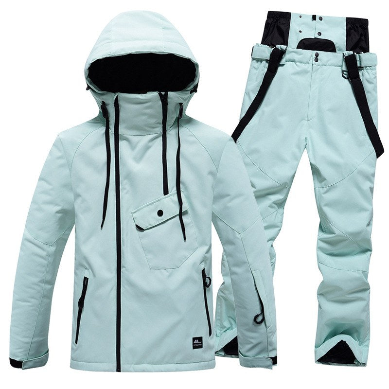 Ensemble de ski femme vert menthe (photo 1)