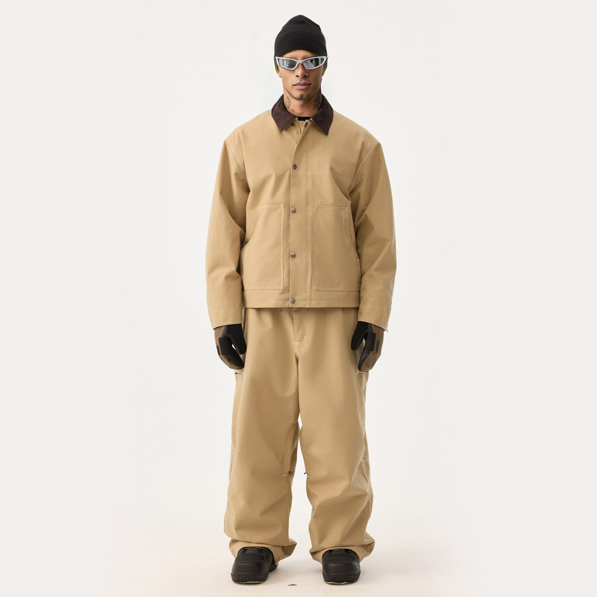 Ensemble de ski homme ample noir (photo 4)