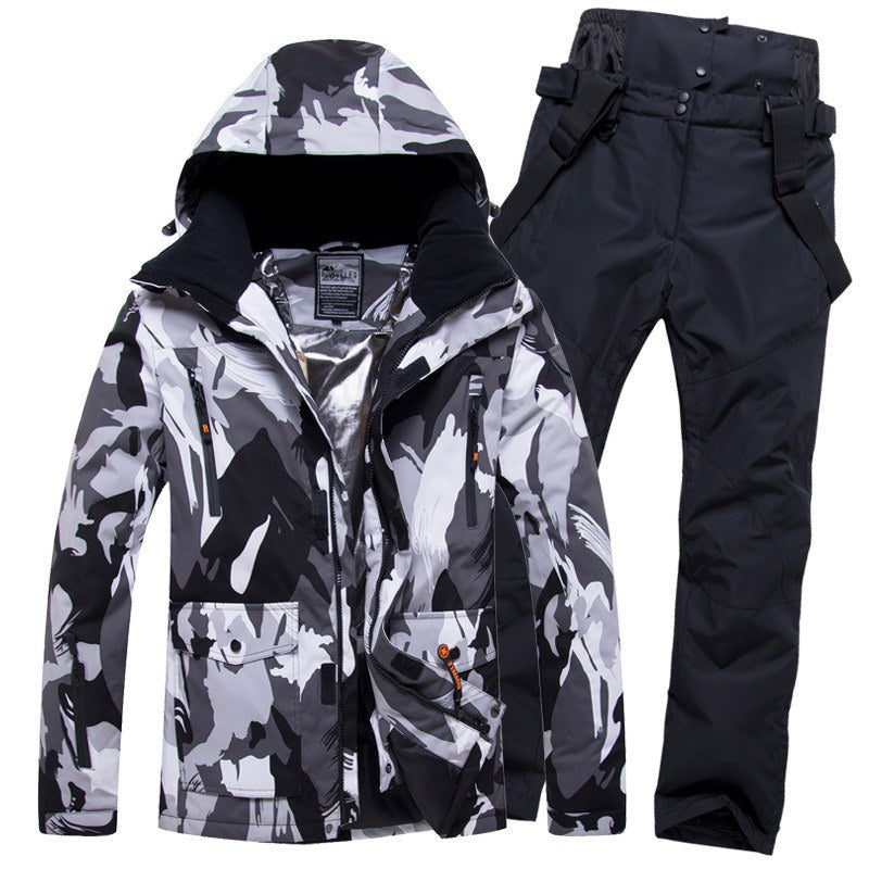 Ensemble de ski homme camouflage (photo 1)