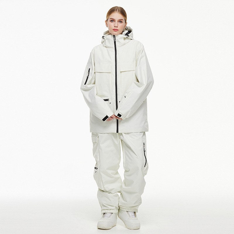 Ensemble de ski homme noir et blanc (photo 3)