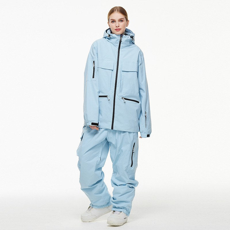 Ensemble de ski homme noir et blanc (photo 4)