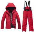 Ensemble de ski homme rouge (photo 1)