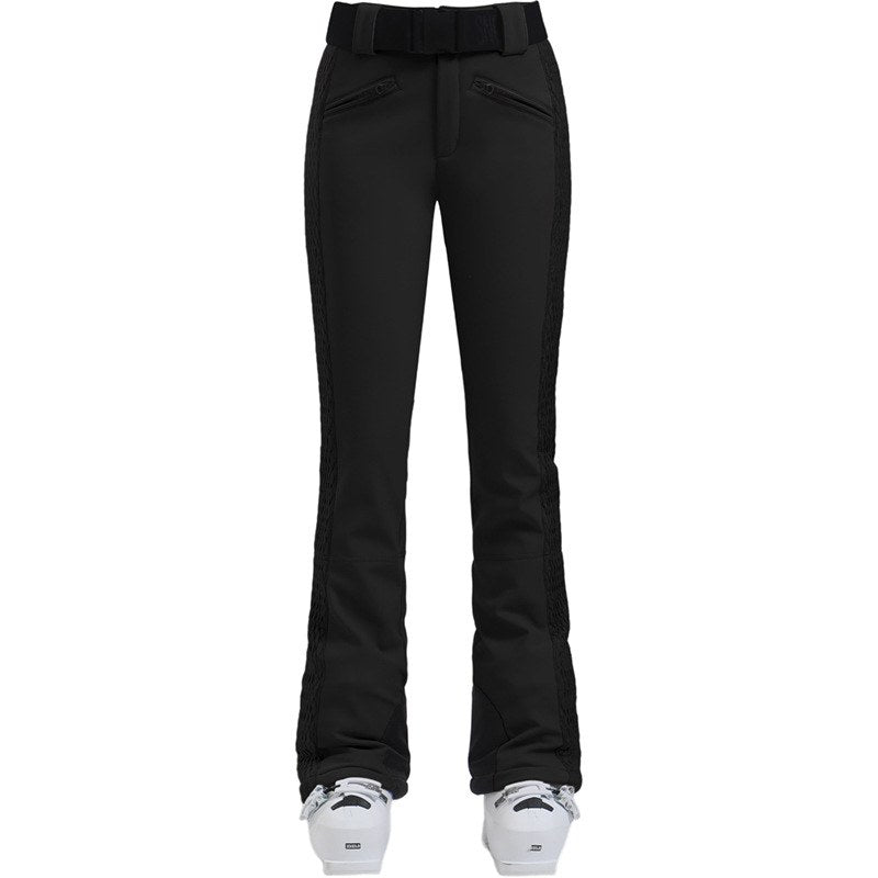 Pantalon de ski femme évasé noir (photo 2)