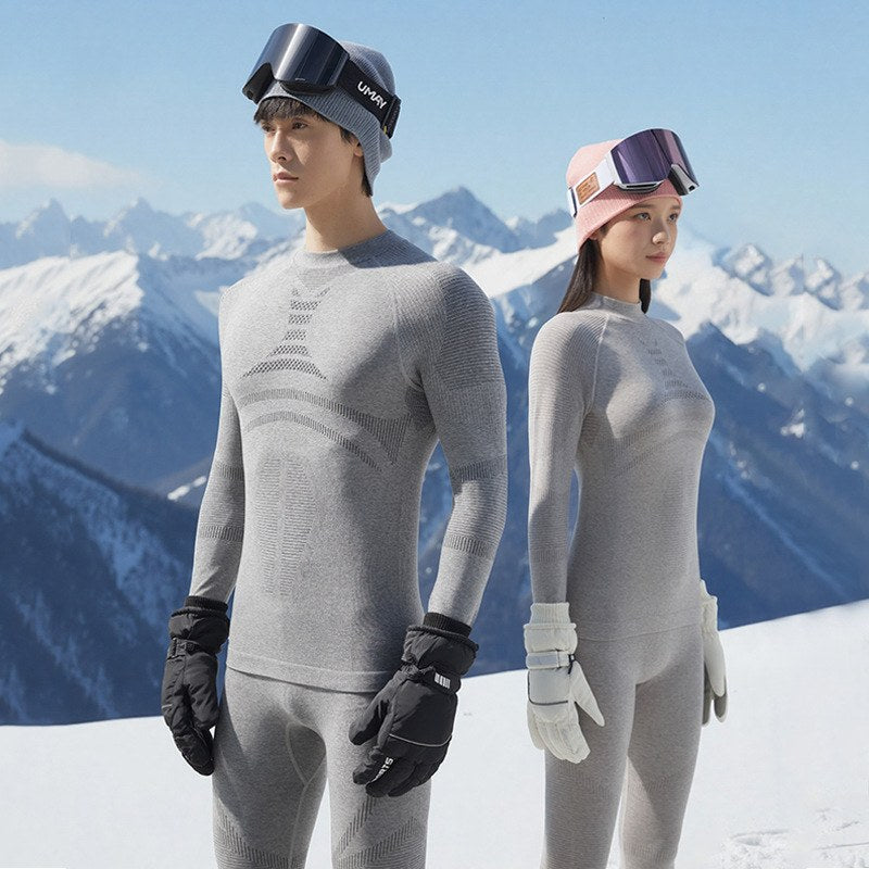 Sous-vêtement thermique ski homme gris (photo 1)