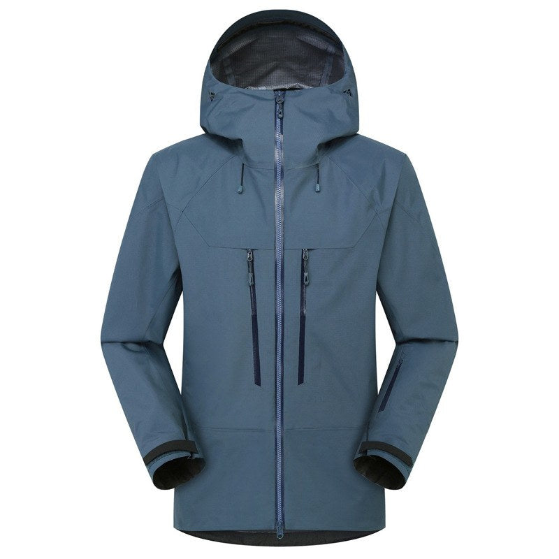 Veste de ski homme légère bleu gris (photo 1)