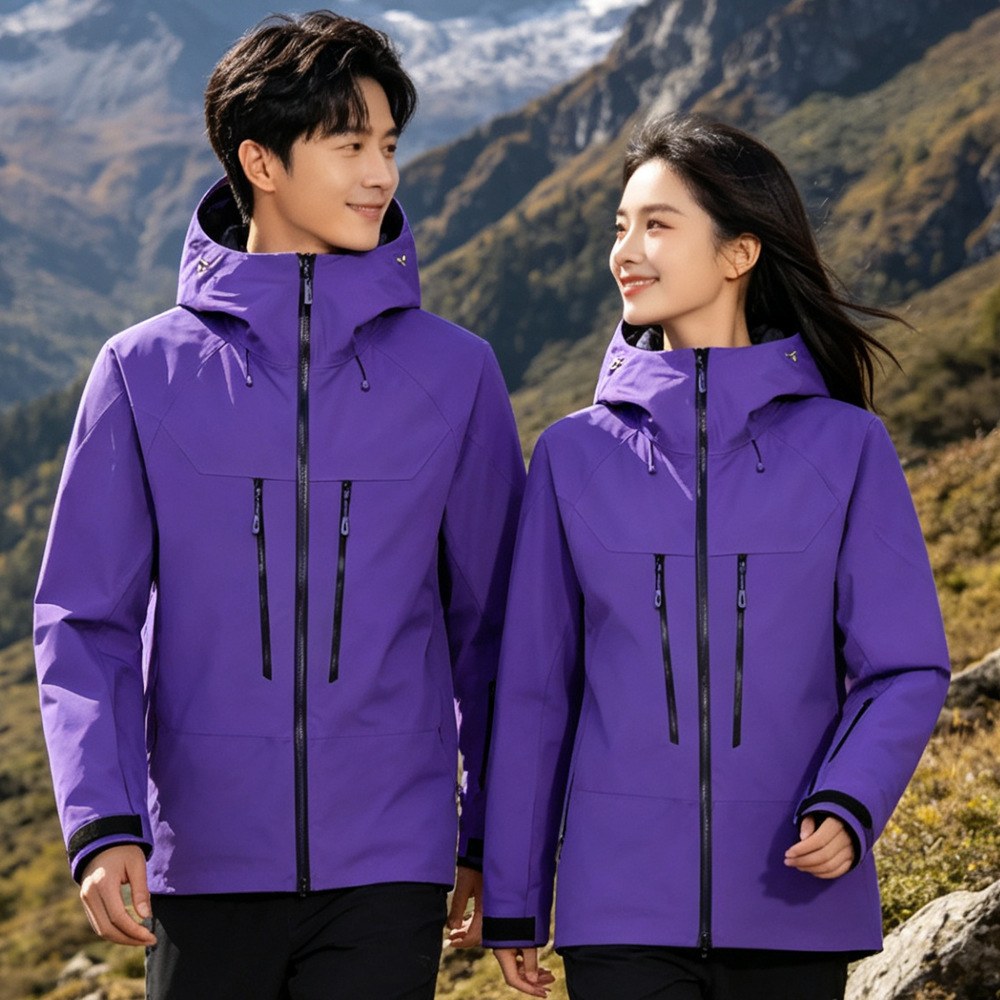 Veste de ski homme légère bleu gris (photo 4)